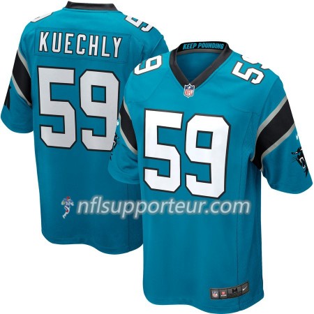 Maillot Homme Carolina Panthers Luke Kuechly 59 Nike Bleu